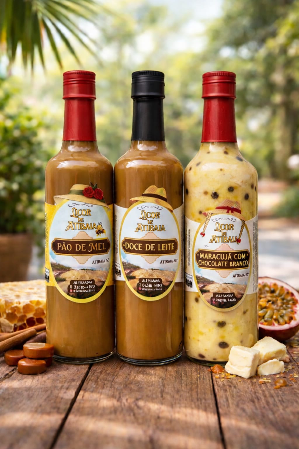 Licor de Atibaia — Linha completa